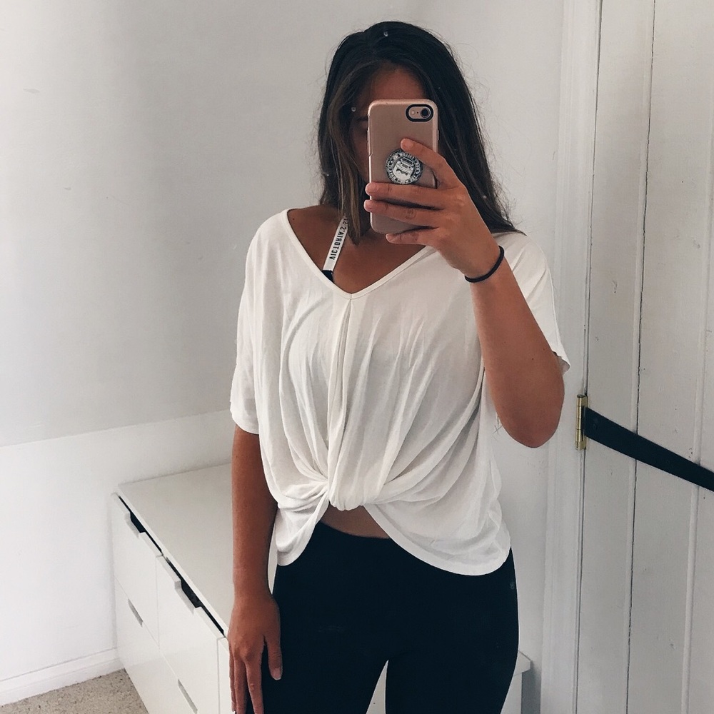 White Knot Top